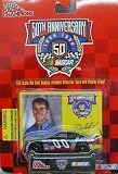 Buckshot Jones - 1998 Racing Champions - NASCAR 50th Anniversary - No. 00 Bayer Pontiac Grand Prix - 1:64 Scale Die Cast Replica Car, Collector Card and Display Stand