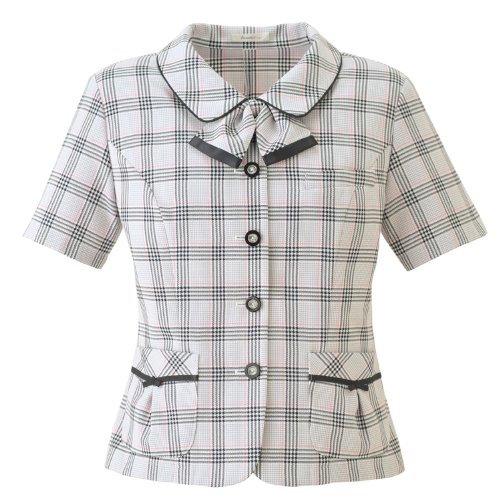 [ボンマックス] BONMAX 《清涼感をサイエンス／吸汗速乾・UVカット》 半袖オーバーブラウス Elsie AJ0819