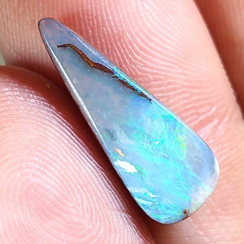 5.5CT Teardrop Pendant Opal, Winton Australia, Gem, Loose, Unset