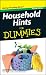 Household Hints For Dummies&reg;, Pocket Edition