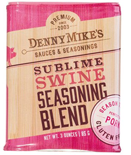 Pork Spice Rub - Sublime Swine Premium Seasoning Blend - 3oz Shaker - Gluten Free - Take your pork dishes to a "Whole 'Nutha Level"