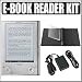 Sony (PRS-505SC) Silver Portable Digital E-Book Reader System Plus Kit Image