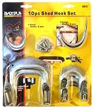 Blackspur Shed Hook Set - 10 Pieces BB-HA117