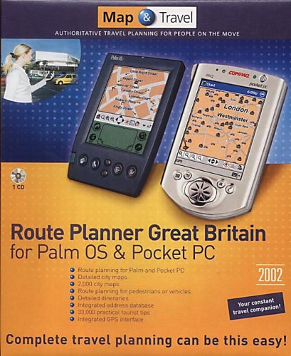 Route Planner Great Britain for Palm OS & Pocket PC 2002