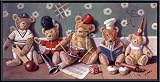 Playschool, Framed Art Print by R Campbell