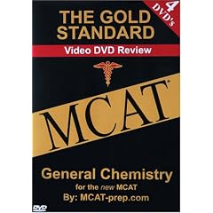 The Gold Standard Video MCAT Science Review on 4 DVDs: General Chemistry (MCAT General Chemistry)