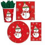 Very Merry Snowman Cups