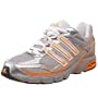adidas Women's Allegra 3 W Running Shoe,Silver/Chalk Orange/White,8 M