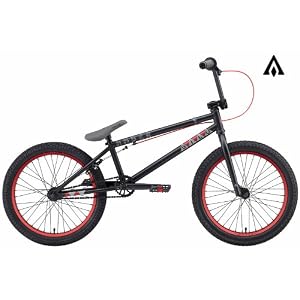 Amber Silo Matte Black BMX Bike