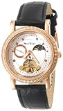 Marcel Drucker Unisex 23-296R 24-Hour Moon Phase Rose Gold-Tone Automatic Watch