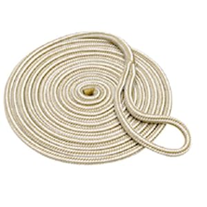 Seachoice® Double - braid Dock Line Gold White by