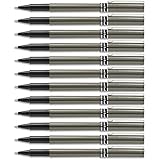 uni-ball : Deluxe Stick Roller Ball Pen, Black Ink, Micro Fine, 0.50 mm Box of 12 Pens