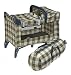 Graco My Little Pack 'n Play with Musical Mobile for Dolls - Saratoga Print