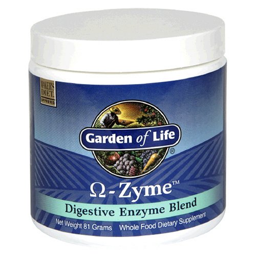 Garden of Life Digestive Enzyme Blend, Omega-Zyme, 81 g by Digestive Enzyme