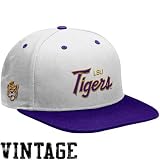 Louisiana State Tigers Vault 643 Adjustable Snap Back Hat White