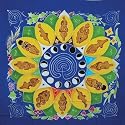 Great Goddess Mother Labyrinth Tapestry