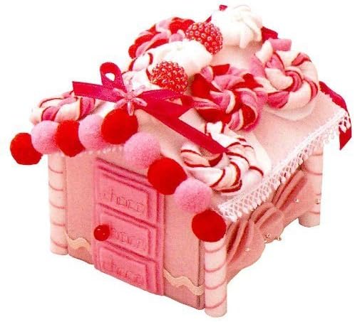 Gingerbread House to make with San Felt felt [Pink OI-1] (japan import) by Sun felt