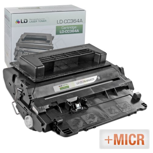 LD © (MICR Toner) LD Remanufactured Replacement Laser Toner Cartridge for Hewlett Packard CC364A (HP 64A) Black On Sale