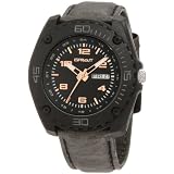 Sprout Men's ST/3005BKBKBK Date Function Black Tyvek Strap Strap Bio-Degradable Watch (Watch)