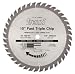 Freud LU81M010 10-Inch 40 Tooth TCG Stacked Chipboard Cutting Saw Blade with 5/8-Inch Arbor