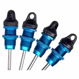 3962 FT Anod Thrded Shock Kit TC3 (4) from Associated Electric Car Kits