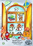 Weltraumabenteuer. Window Color Vorlage - 
