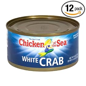 Chicken of the Sea White Crab, 6-Ounce Cans (Pack of 12) by Chicken of the Sea