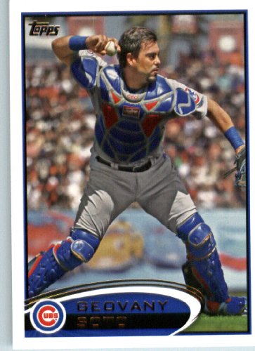 2012 Topps Baseball Card # 56 Geovany Soto - Chicago Cubs - ENCASED Trading Card