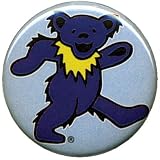 Grateful Dead - Blue Dancing Bear Button