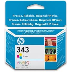 HP C8766EE#UUS 343 Tintenpatrone dreifarbig Standardkapazit�t 7ml 330 Seiten 1er-Pack