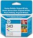 HP C8766EE#UUS 343 Tintenpatrone dreifarbig Standardkapazit�t 7ml 330 Seiten 1er-Pack