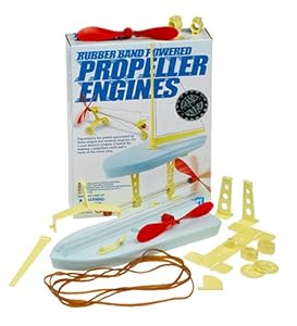 Amazon.com: Toysmith Propeller Engines Rubber Band Power Yacht & Racer
