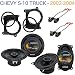 Chevy S-10 Truck 2002-2004 OEM Speaker Upgrade Harmony R46 R65 Package New RS.11449.00
