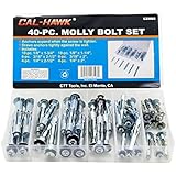 Cal-Hawk #CZMBS 40pc Molly Bolt Set