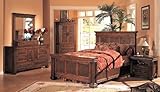 5PC Westminster Hardwoods California King Size Bed Complete Bedroom Set