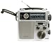 Eton FR300 Emergency Crank Radio Metallic Silver