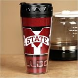 Mississippi State Bulldogs 16 oz. Plastic Travel Mug