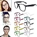 Fashion Retro Vintage Clear Lens Frame Wayfarer Trendy Cool Nerd Geek Glasses