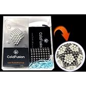【ColdFusion】 高品質レアアースマグネット 【スターボールセット】 LUXE SILVER × SILKY BLACK