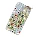 SKYCABLE 3D Colorful Flash Handmade Peacock Bling Crystal Case Cover for iPhone 4 4s 4g