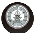 Skeleton Mantel Clock - Black/ Silver