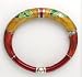  Enameled Bangle Enameled Hand Made Bangle Made in Italy Size 5