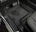 Husky Liners X-act Contour Floor Mats | Fits 2007-2011 Toyota Tundra, CrewMax, Double & Standard Cab, 2008-2011 Toyota Sequoia | Front Row, 2-pc Black - 53731