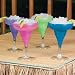Colorful Frosted Margarita Glasses (1 dz)