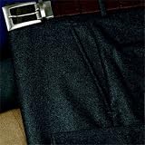 Wool/Cashmere Flat Front Trousers