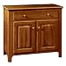 Country 2-Door/1-Drawer Cabinet