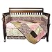 Trend Lab Sweet Safari 4 Piece Crib Bedding Set, Pink