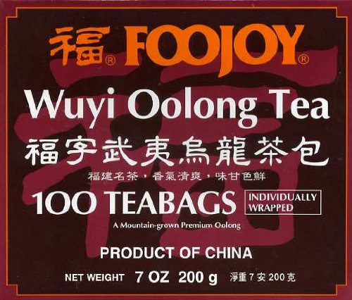 Wuyi Oolong Diet Tea By Foojoy 100 Bags
