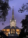 IMAGE OF Albert Memorial and the Royal Albert Hall, London, England, United Kingdom Photographic Poster Print by Charles Bowman, 18x24