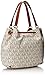 Michael Kors Handbag Jet Set Item Large Signature Tote Vanilla